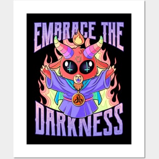 Cute chibi Satan Loves you. Embrace the Darkness 666% from Hell Posters and Art